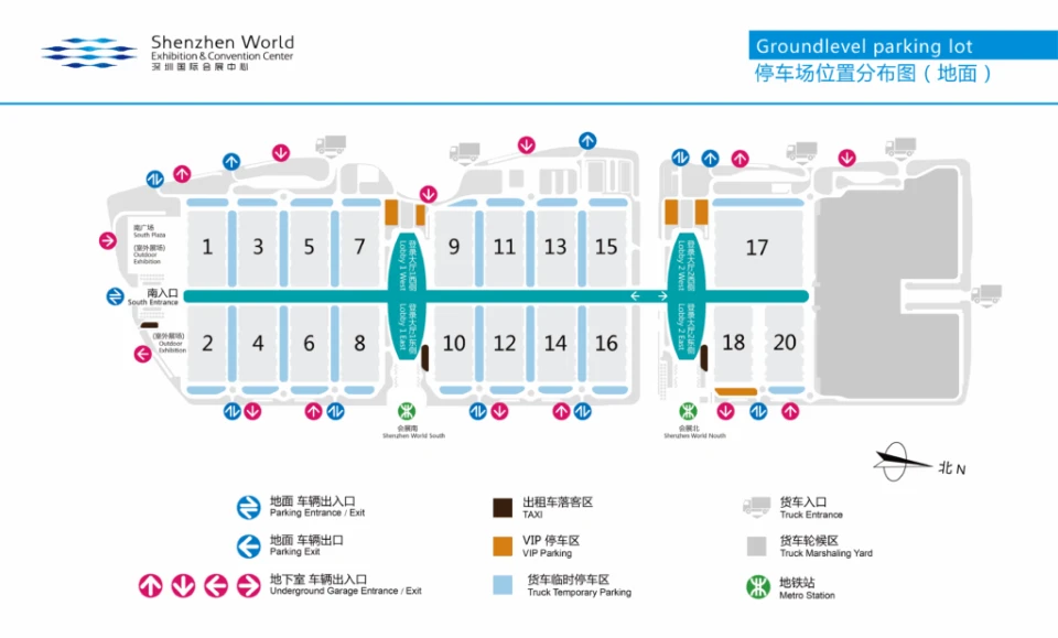查看展位图 1