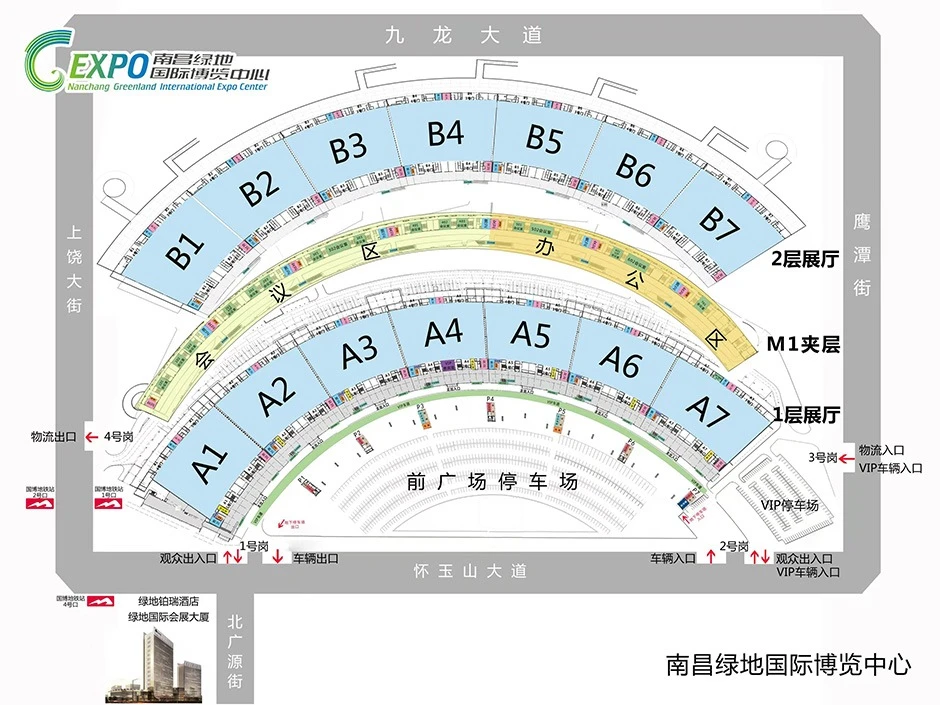 查看展位图 1