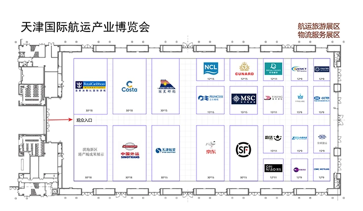 查看展位图 1
