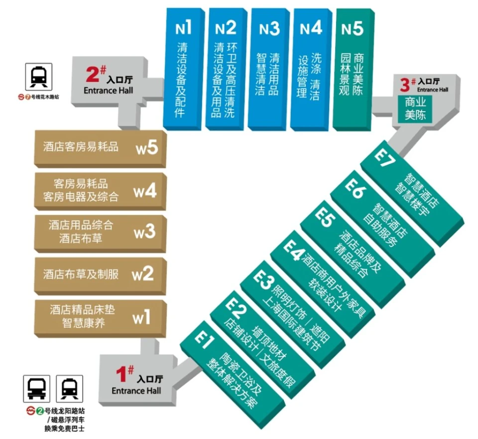 查看展位图 1