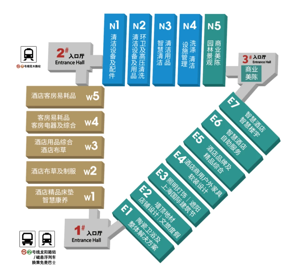 查看展位图 1