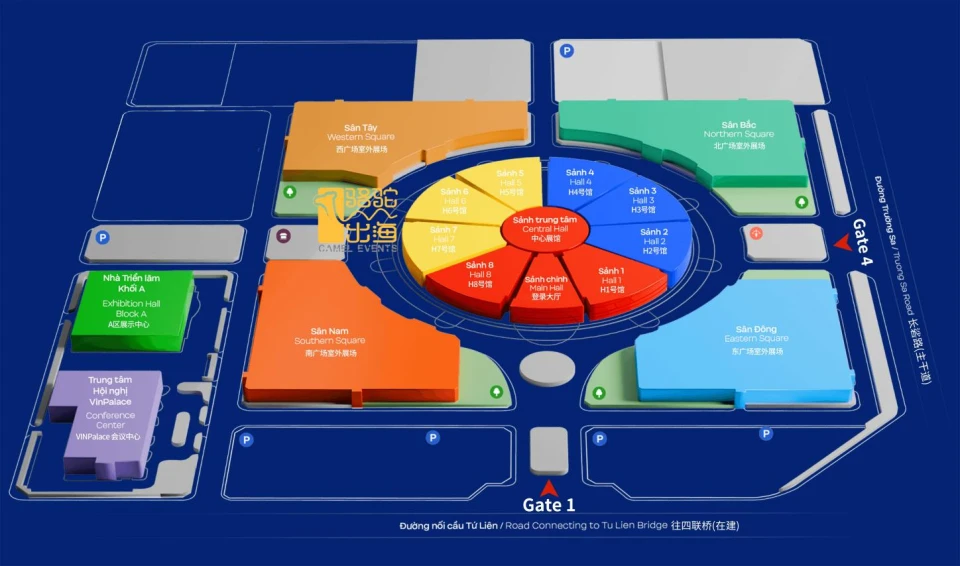 查看展位图 1