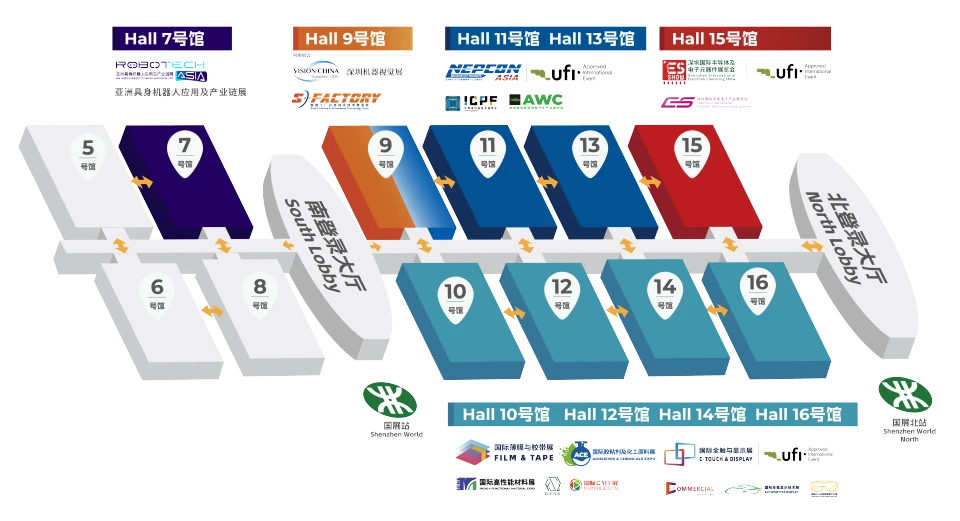 查看展位图 1