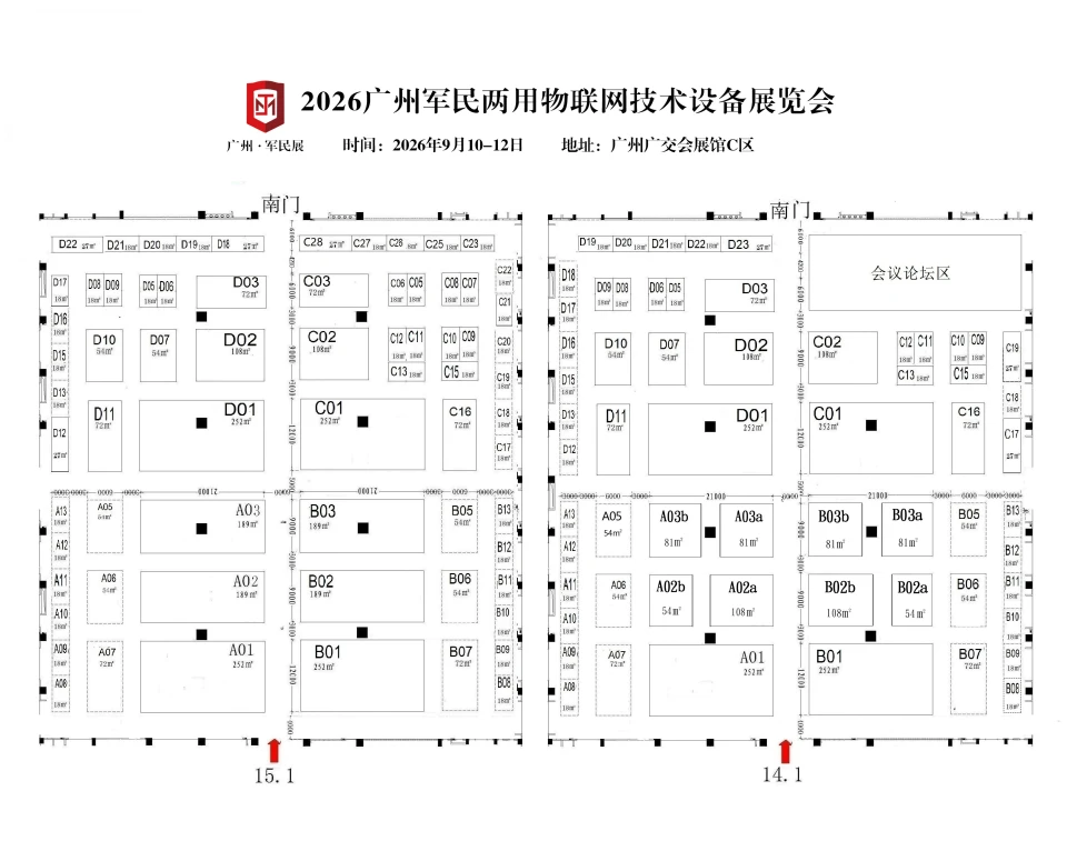 查看展位图 1