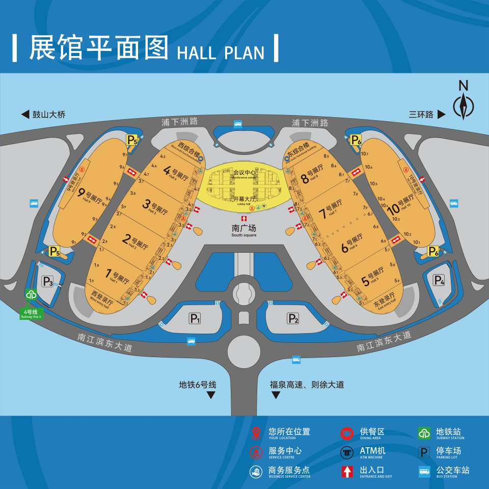 查看展位图 1