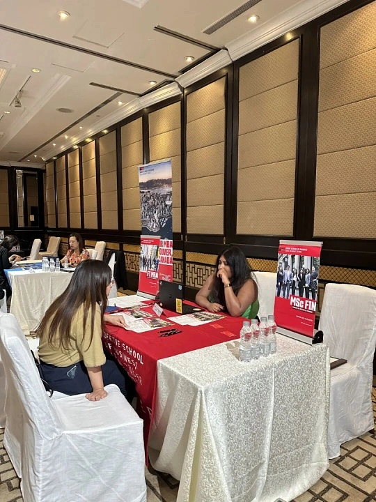 Study in India Expo Happening in Oman 图片 5