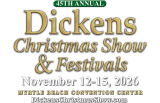 DICKENS CHRISTMAS SHOW AND FESTIVALS 2026