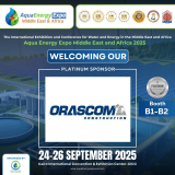 KE PG AquaEnerevB7Z on on COGS ey i sacle sal NL 4, Ck ci Middle East & Africa Dy The International Exhibition and Conference for Water and Energy in the Middle East and Africa WELCOMING OUR PLATINUM SPONSOR Frum Booth ie ean ORASCOM SR CONSTRUCTION i wee 24-26 SEPTEMBER 2029 Cairo International Convention & Exhibition Center-CICC