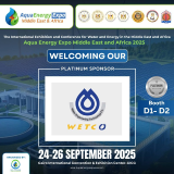 GB Aquacnerev ET Cony Con Cd Middle East & Africa The International Exhibition and Conference for Water and Energy in the Middle East and Africa WELCOMING OU PLATINUM SPONSOR en Booth ag iit- D1-D2 WETCO some 24-26 SEPTEMBER 2025 Cairo International Convention & Exhibition Center-CICC