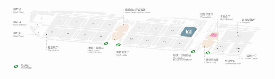 查看展位图 1