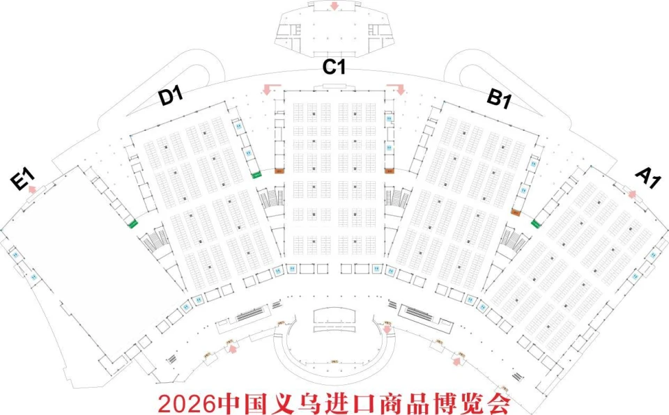 查看展位图 1