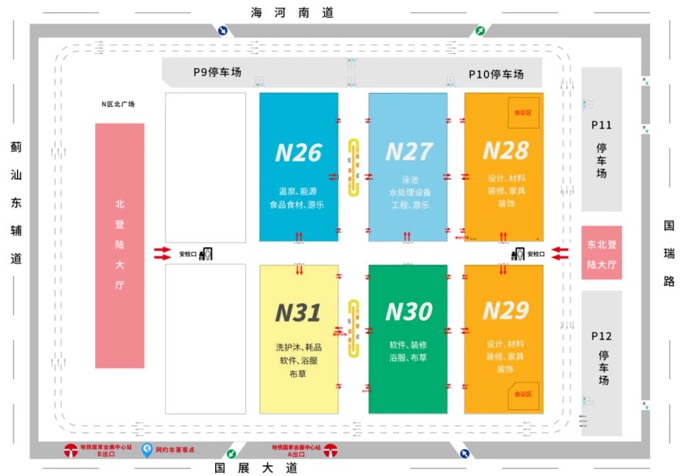 查看展位图 1